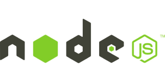 Node JS logo.